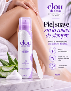 Clou de Sense™ – Espuma Depilatoria en Spray - imagen 1